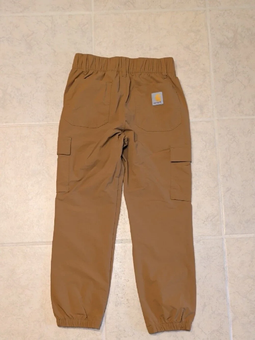 Carhartt Kids Brown Nylon Jogger Pants